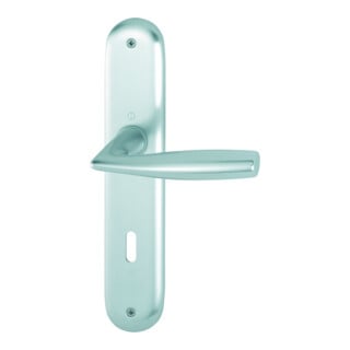 Hoppe set de plateaux longs Vitória 1515/273P aluminium. F1 OB 72mm DIN L/R