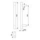Hoppe Stangengriff E5011 VA Farb-Nr. F69 A. 300mm L.400mm ger.-3