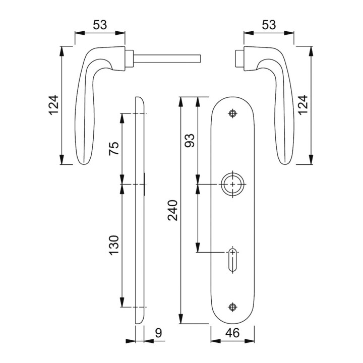 HOPPE Verona 1510/273P ov. BB72/8, F2 TS 35-45, s. N°