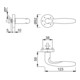 HOPPE Verona E1800Z/42H Poignée demi-garniture HT ronde, inox mat-3