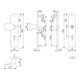 HOPPE WE-Grt (Bouton/sans poignée) E86G/3331/3310 ES1 (SK2) Acier inoxydable, F69-3
