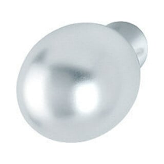 HOPPE ZT-Écrou à bouton 50, aluminium DIN gauche-droite, VK8 anodisé naturel