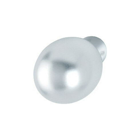 HOPPE ZT-Écrou à bouton 50, aluminium DIN gauche-droite, VK8 anodisé naturel