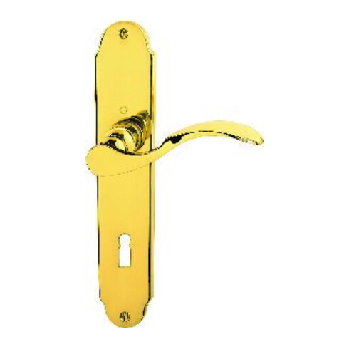 HOPPE ZT Garniture de poignée longue, conique Caracas, M112SLN/2021 BB, 8/72, brun, TS 36-54