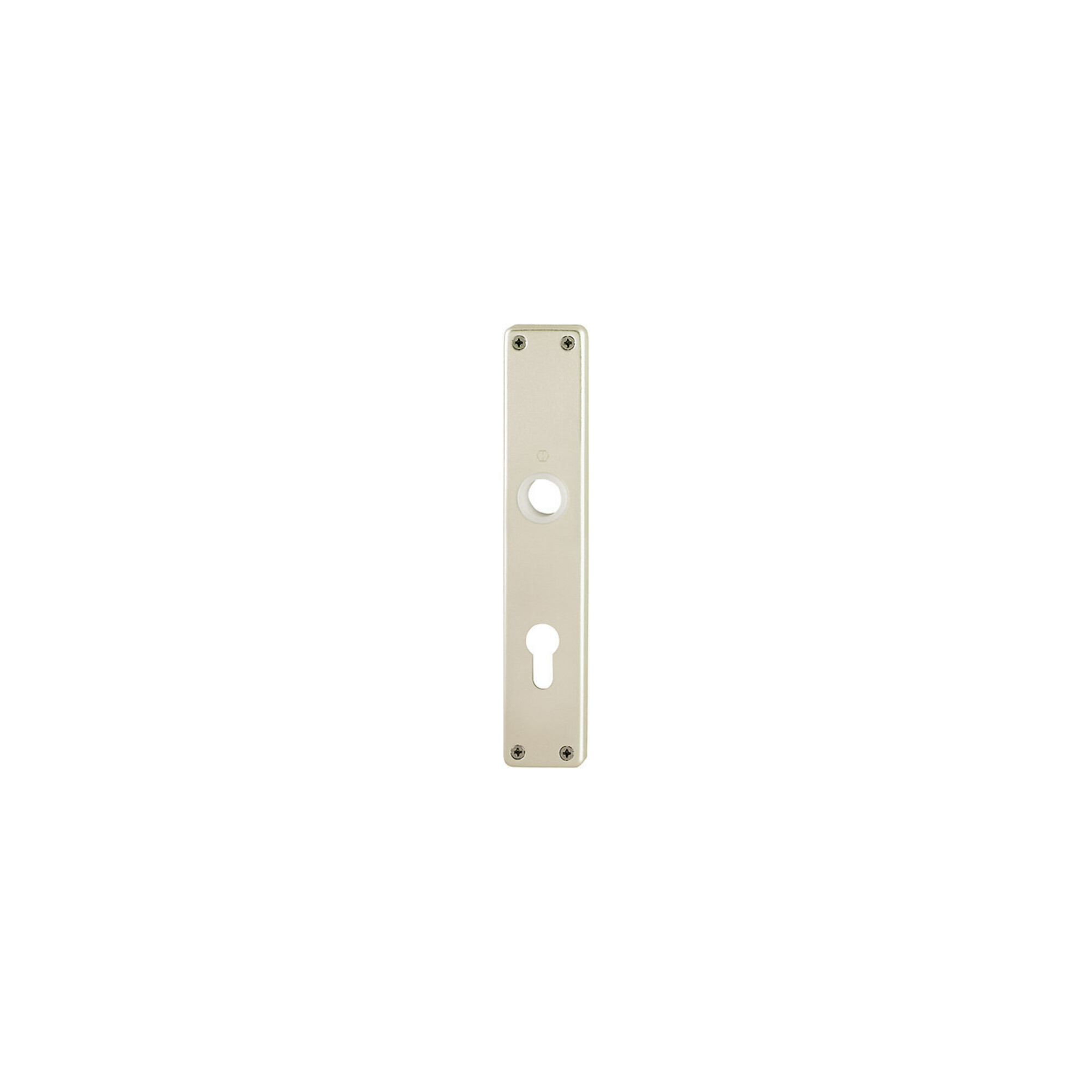 HOPPE ZT-Langschild 202SP,PZ,E72 sichtbar verschraubt neusilberfarben eloxiert