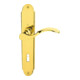 HOPPE ZT-Plaque de propreté, conique, Caracas M112SLN/2021, BB, 8/72, F71, TS 36-54-1