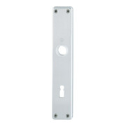 HOPPE ZT-Plaque longue London, 202SP, BB, E72, fixation visible, anodisé naturel