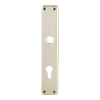 HOPPE ZT-Plaque longue London, 202SP, PZ, H72 visible, nickel mat anodisé