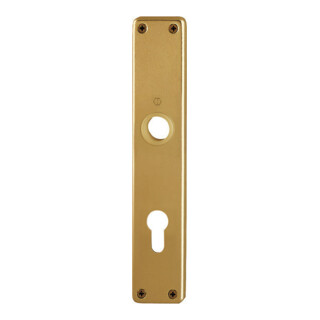 HOPPE ZT-Plaque longue London, 202SP, PZ, H72 visible vissée bronze anodisé