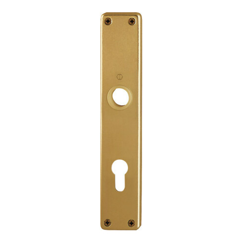 HOPPE ZT-Plaque longue London, 202SP, PZ, H72 visible vissée bronze anodisé