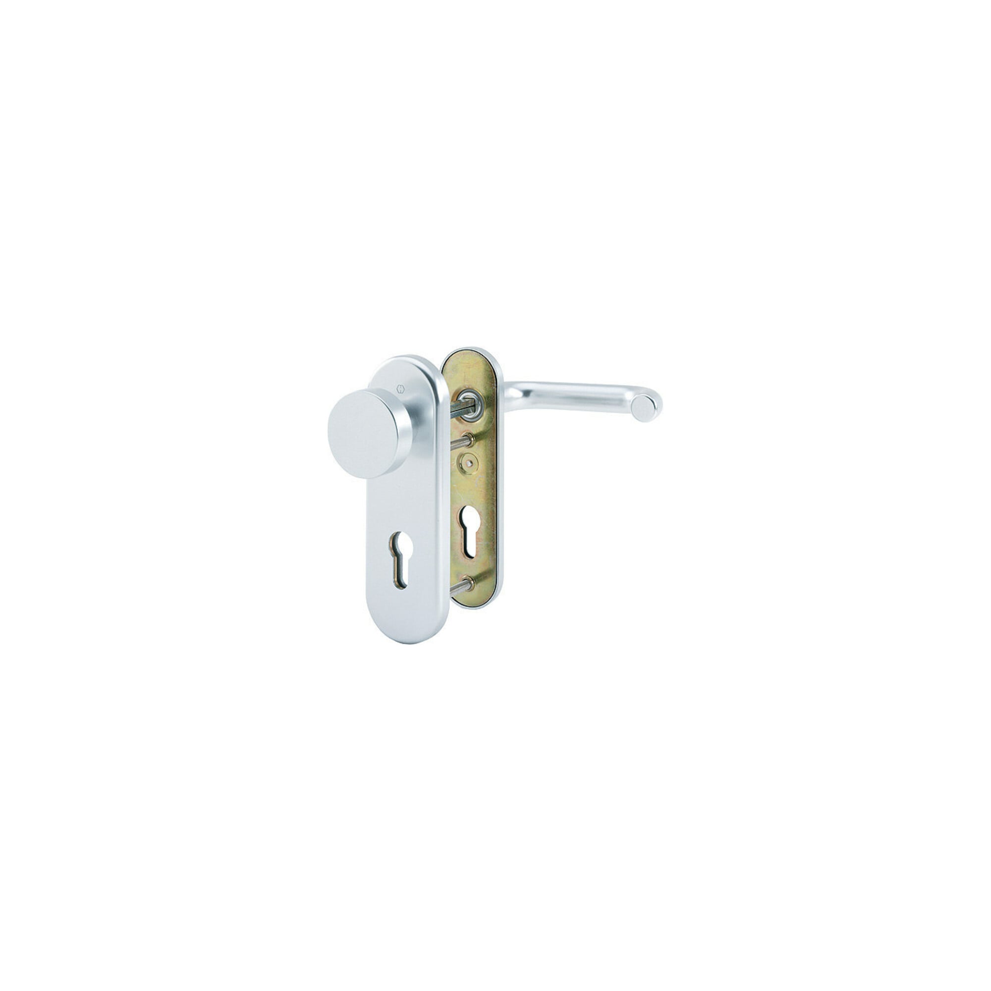 HOPPE ZT-SI-WSG,Paris 58/3331K/353K-1/138L oval,PZ E72,F1 eloxiert
