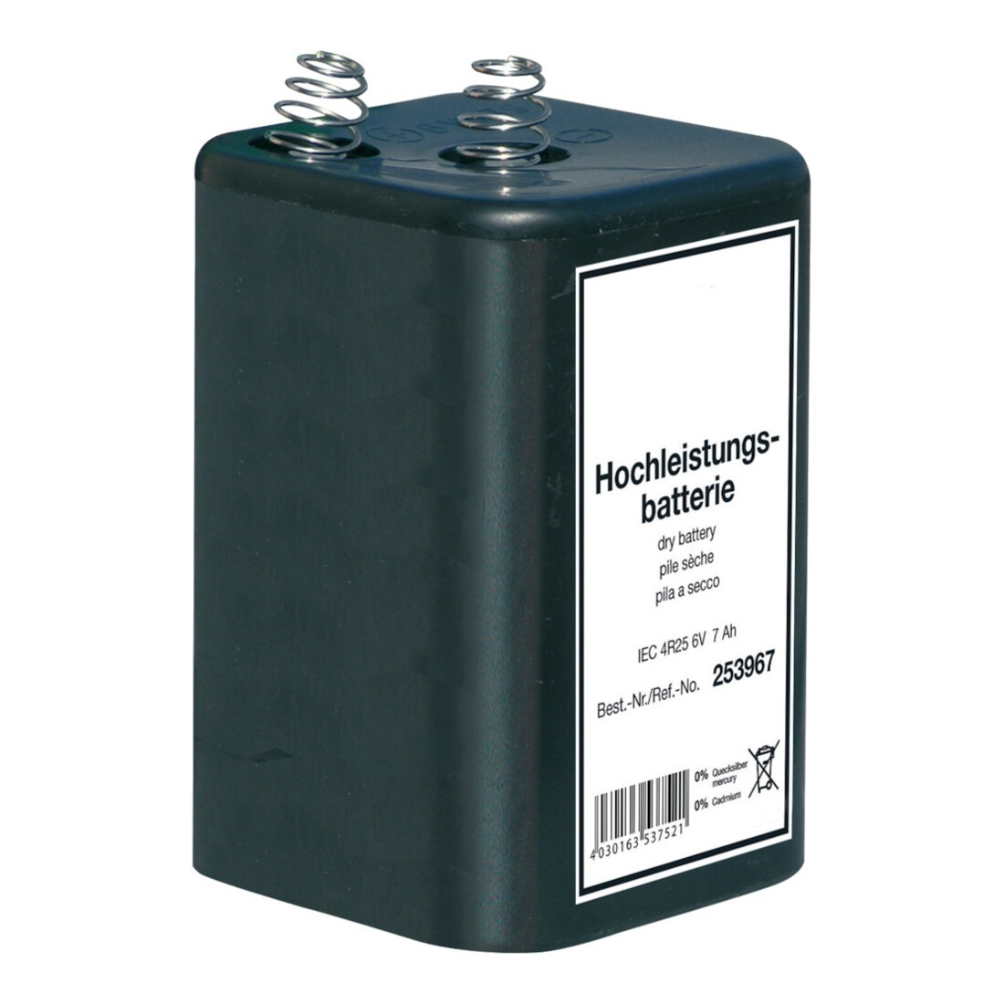 horizont Batterie bloc 6V/9Ah