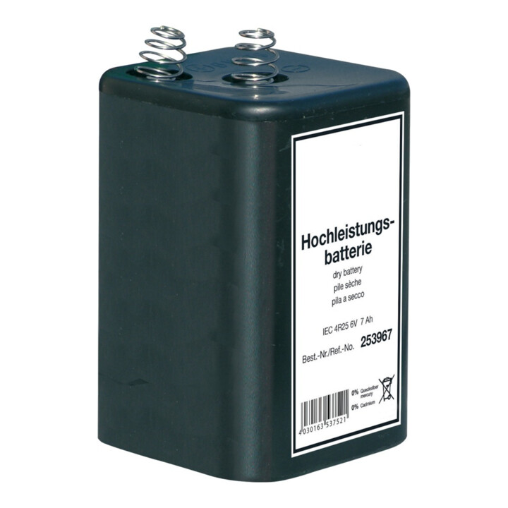 horizont Blockbatterie 6V/9Ah