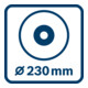 Hotte aspirante Bosch Full Cover GDE 230 FC-T Accessoires système