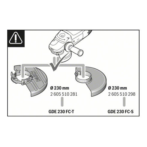 Hotte aspirante Bosch Full Cover GDE 230 FC-T Accessoires système