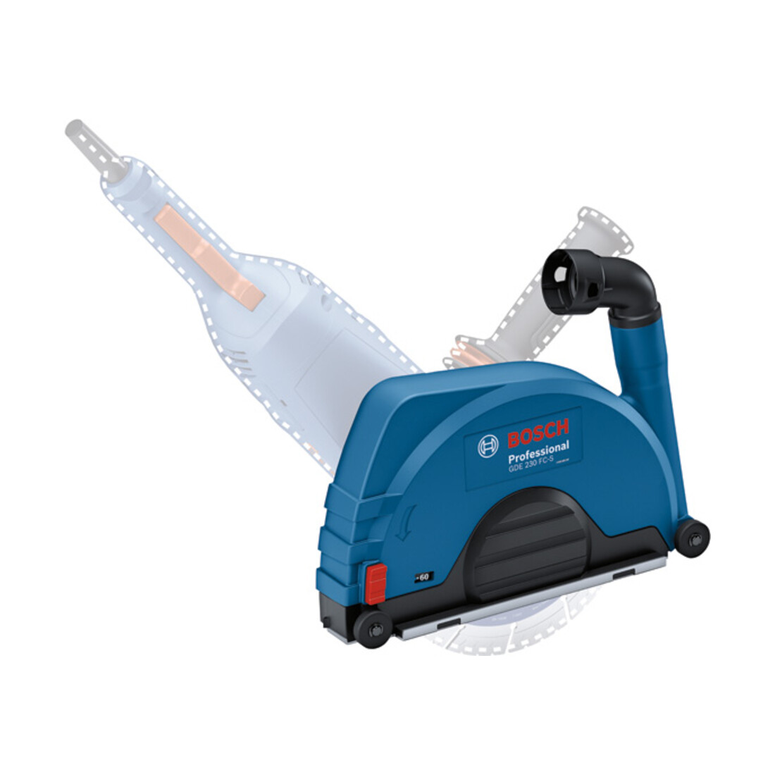 Hotte d'aspiration Bosch Full Cover GDE 230 FC-S Accessoires système