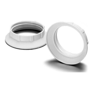 Houben Bague de serrage E27 blanc, 15 mm 100270