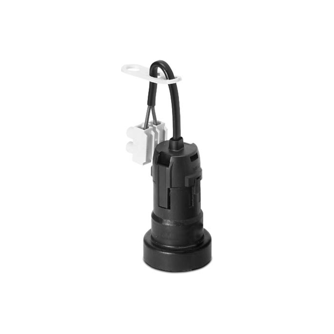 Houben Baupendel E27 m.Schraubkl. Kunst.sw 150mm Kabel 535785