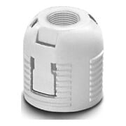 Houben Capuchon à emboîter G9 blanc, M10x1, pour bague E14 501942-1
