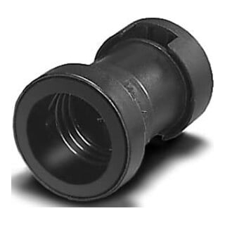 Houben Douille d'illumination E27, noir, pour câble 5x13 500680