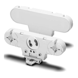 Houben Douille double G13 blanc, avec support, réglable 76 mm 100486
