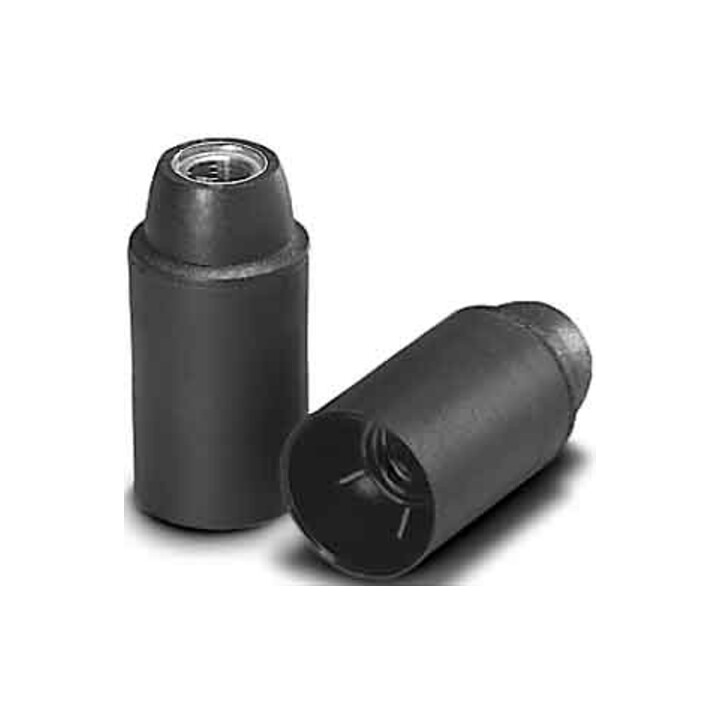 Houben Douille E14 noire, lisse, M10x1 102189