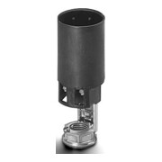 Houben Douille E14 pour bougies noir, 85 mm, perçage 10 mm 109814-1