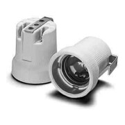 Houben Douille E27 porcelaine blanche 109833-1