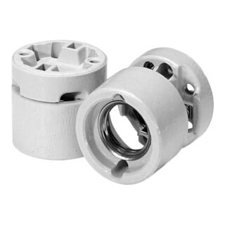 Houben Douille Edison 2 pièces porcelaine blanc E27 534835