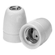 Houben Douille Edison 3 pièces porcelaine blanc E27 534833-1