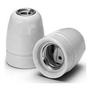 Houben Douille en porcelaine 3 pièces E27 blanche 536452