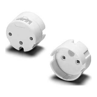 Houben Douille G13 blanche, sans départ, D26 101784