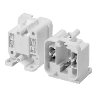 Houben Douille G24q-3/GX24q-3 blanche pour TC-DEL/TC-TEL 527796