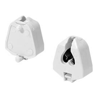 Houben Douille G5 blanche, encastrable, goupille 100310