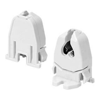 Houben Douille G5 blanche, traversante, avec fente 100305