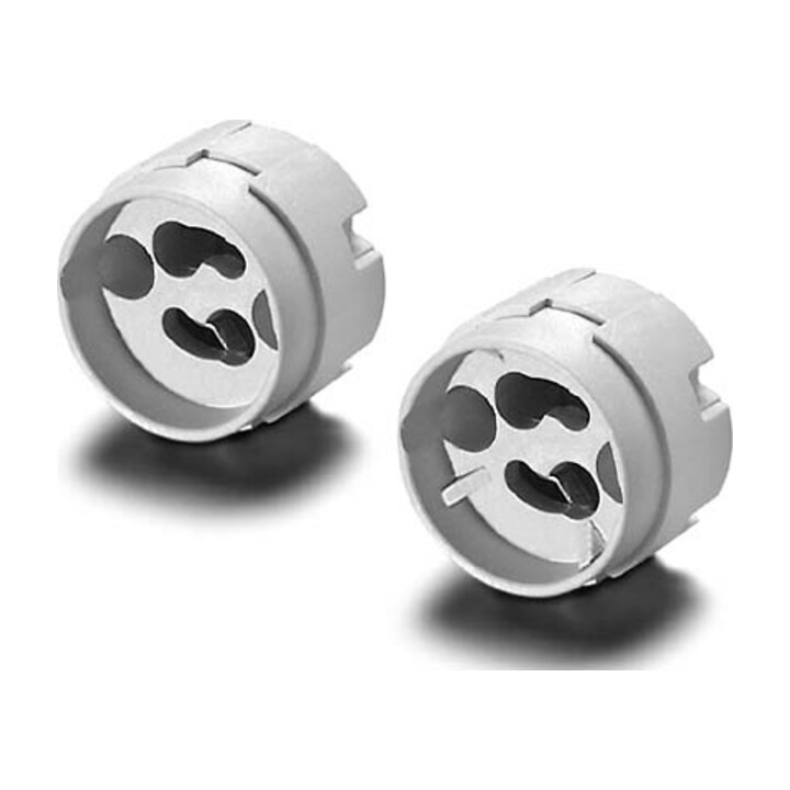 Houben Douille GU10/GZ10 blanche trous M3 502111