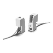Houben Douille R7s rainurée, blanc, L-Lg200 100912-1