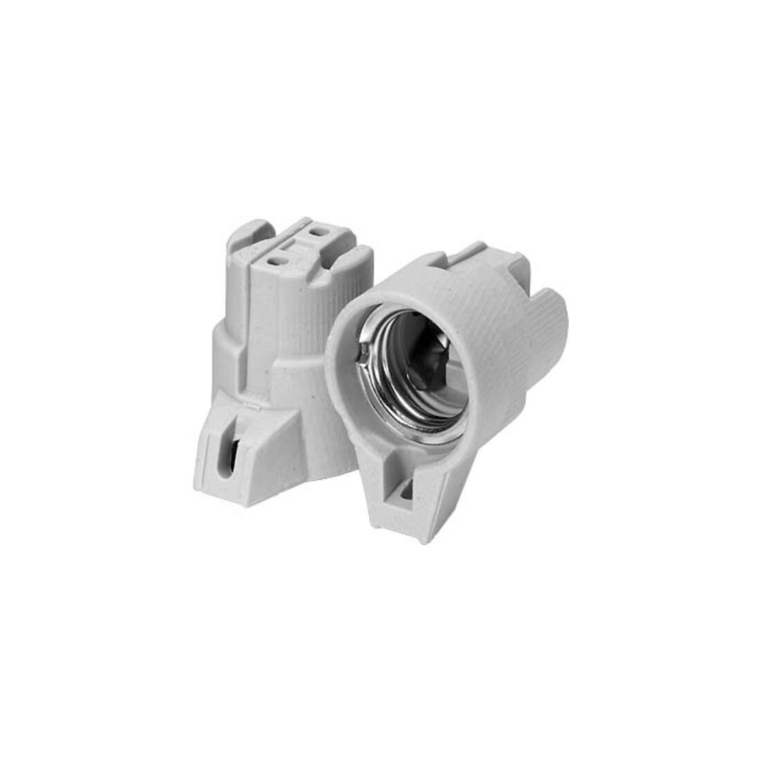 Houben Edisonfassung E27 ws mit Winkel 543414