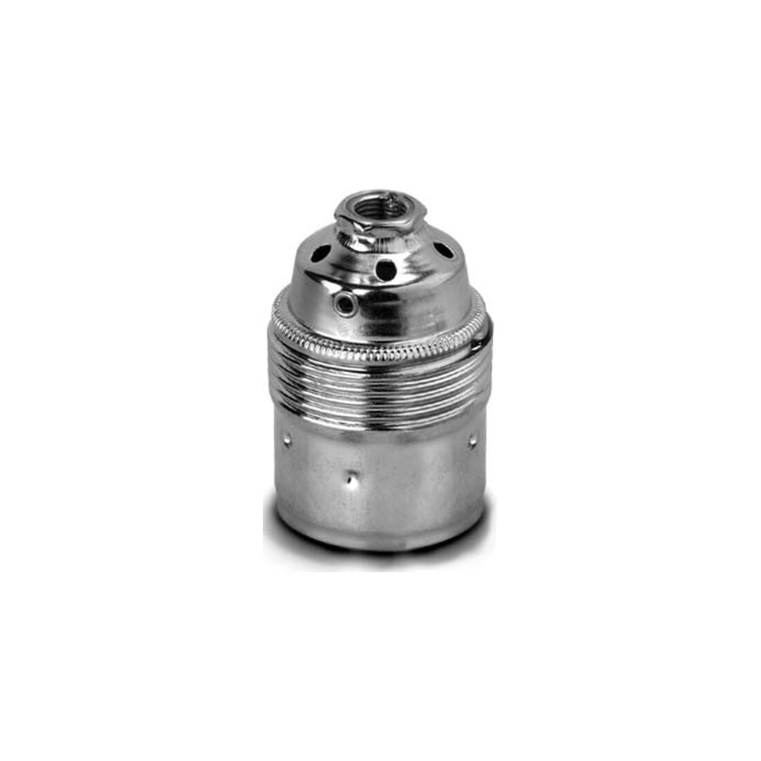 Houben Fassung E27 Met,verm,glatt,M10x1 102803