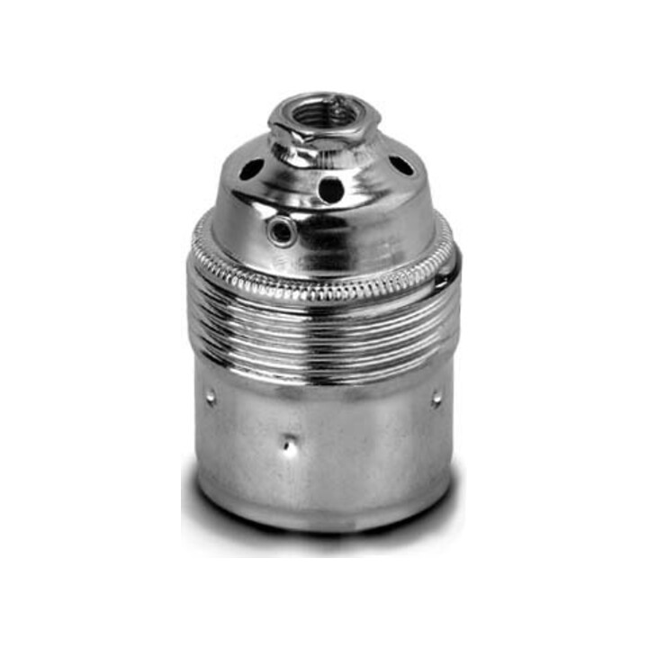 Houben Fassung E27 Met,vz,glatt,M10x1 102801