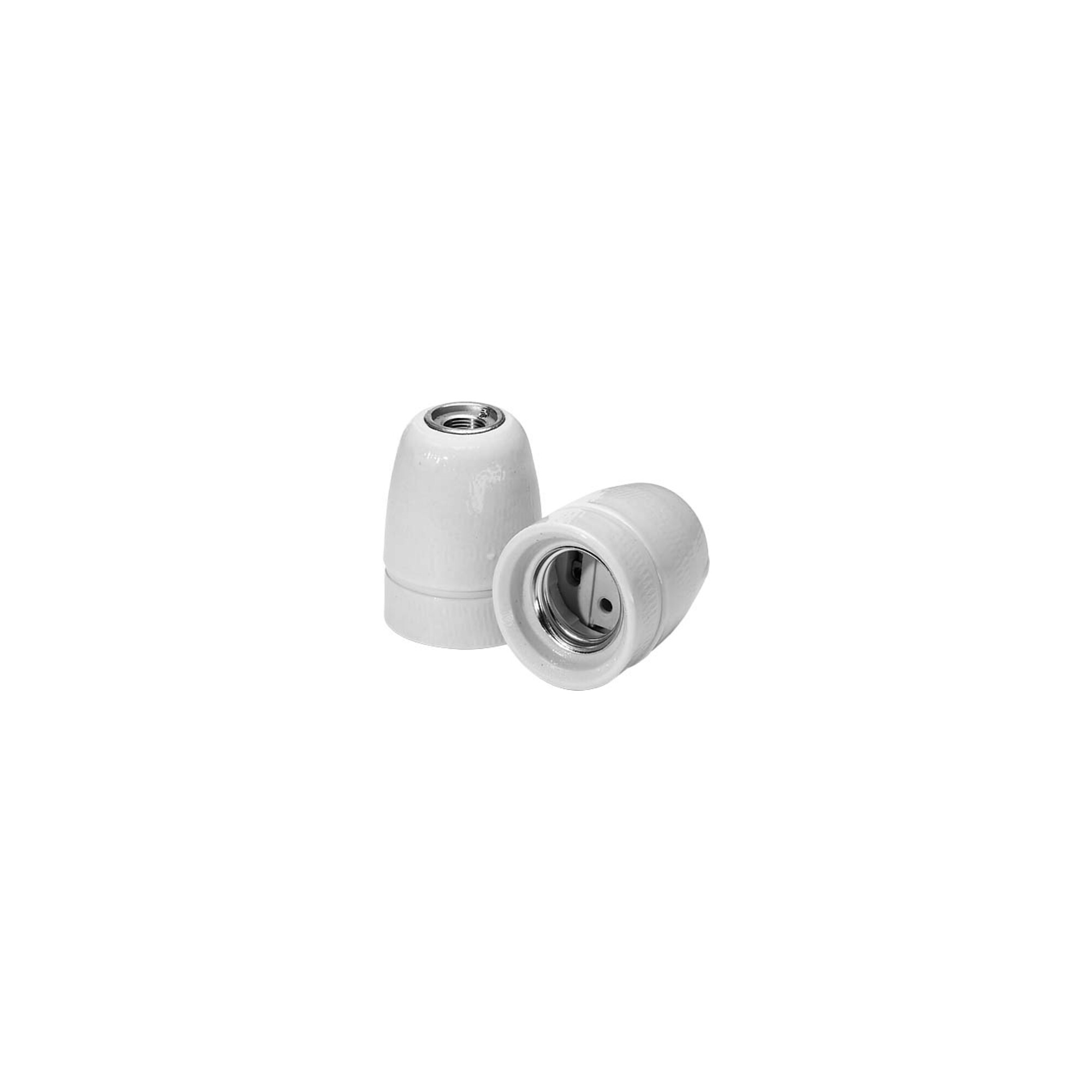Houben Fassung E27 Porz, ws, M10x1 535685