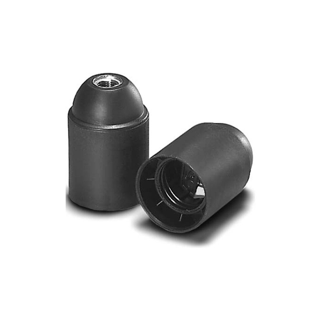 Houben Fassung E27 sw,glatt,M10x1 101947