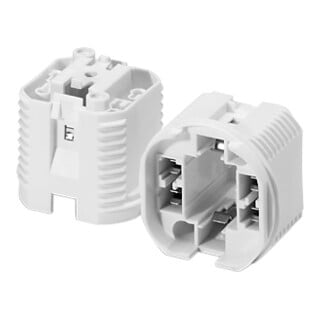 Houben Fassung G24d-2/GX24d-2 ws f. TC-D/ TC-T 527503