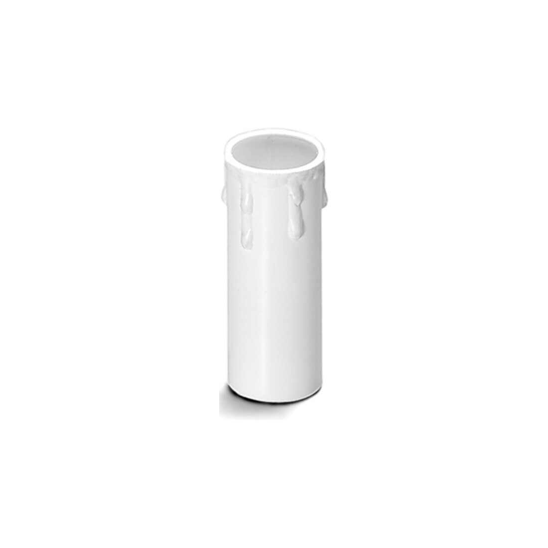 Houben Kerzenhülse E14 Tropfen,ws,65mm 100161