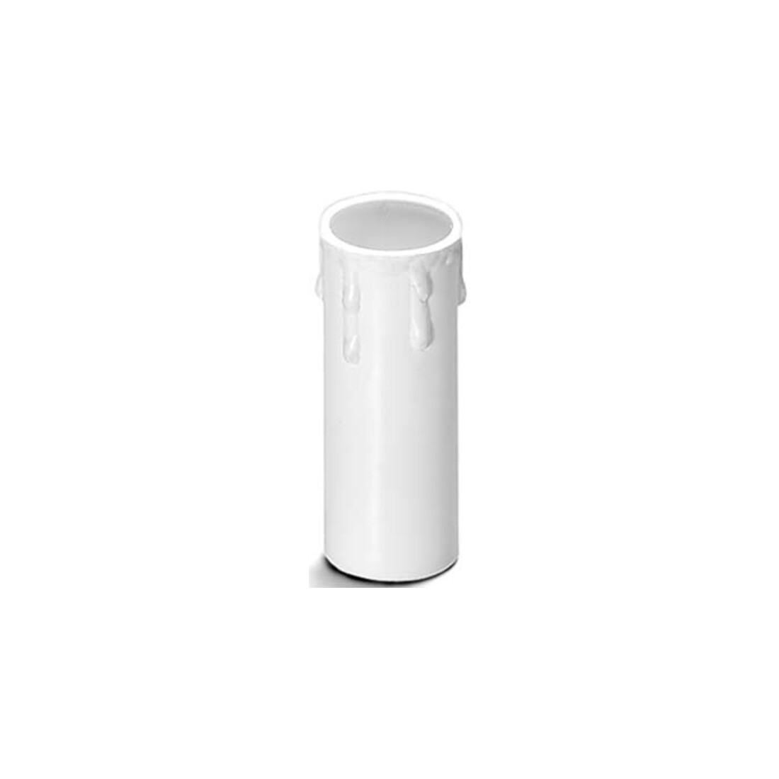 Houben Kerzenhülse E14 Tropfen,ws,85mm 100162