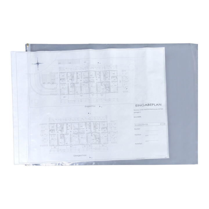 Housse de protection pour plan grand format 1050 x 1800 mm