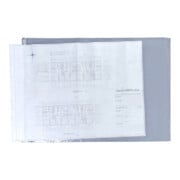 Housse de protection pour plans taille spéciale 1050 x 1500 mm-3