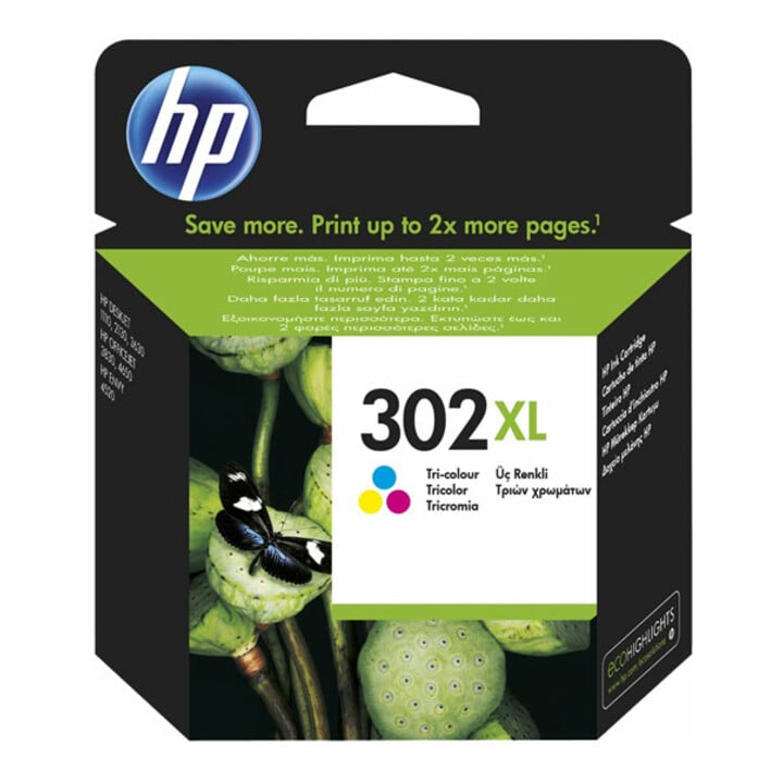 HP Tintenpatrone color 302XL/F6U67AE co