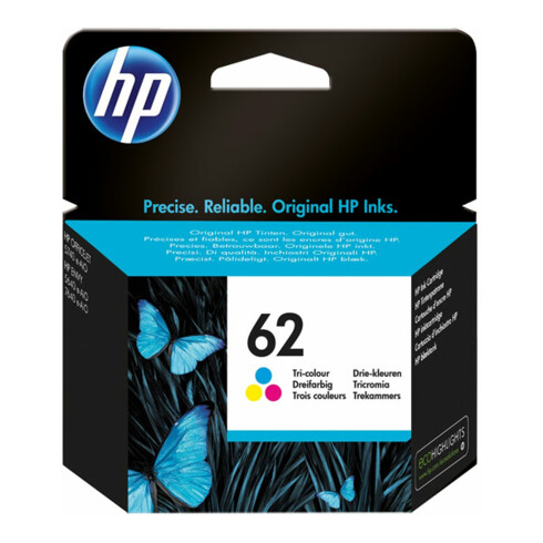HP Tintenpatrone color 62/C2P06AE co