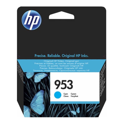 HP Tintenpatrone cyan 953/F6U12AE cy